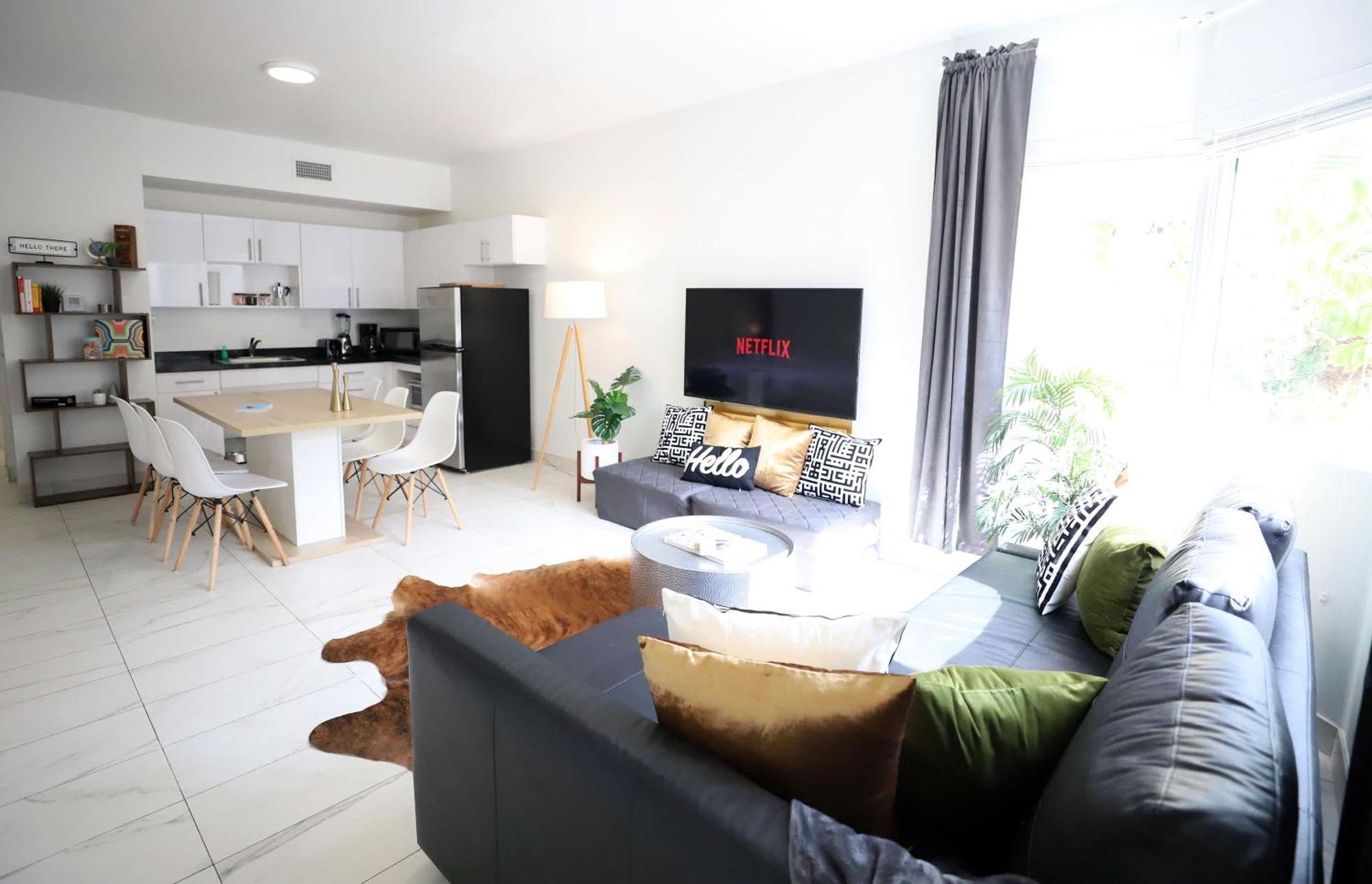 3 Bedroom 3 Bathroom Miami Beach Apartment With Free Parking 외부 사진